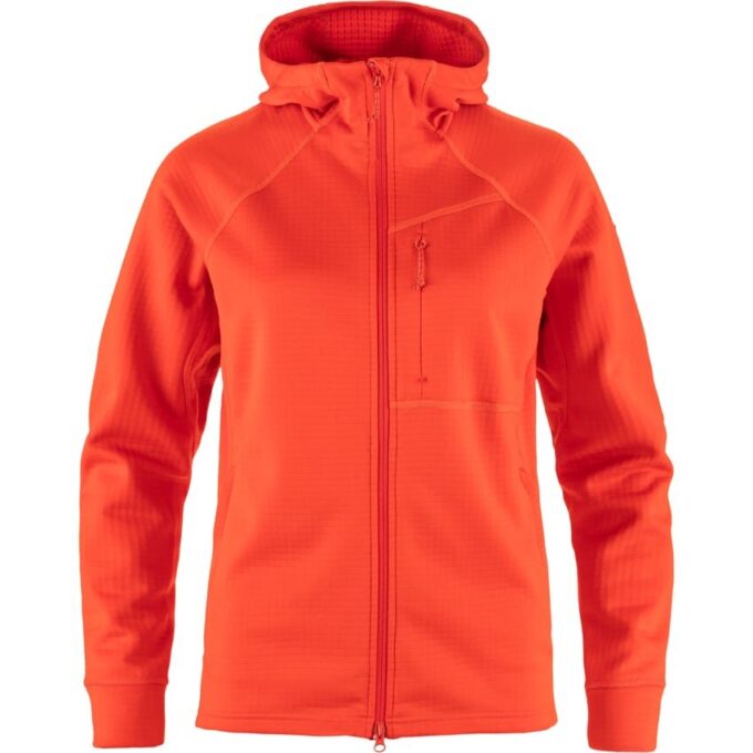 Abisko Grid Fleece-hettegenser W Abisko Grid Fleece-hettegenser W