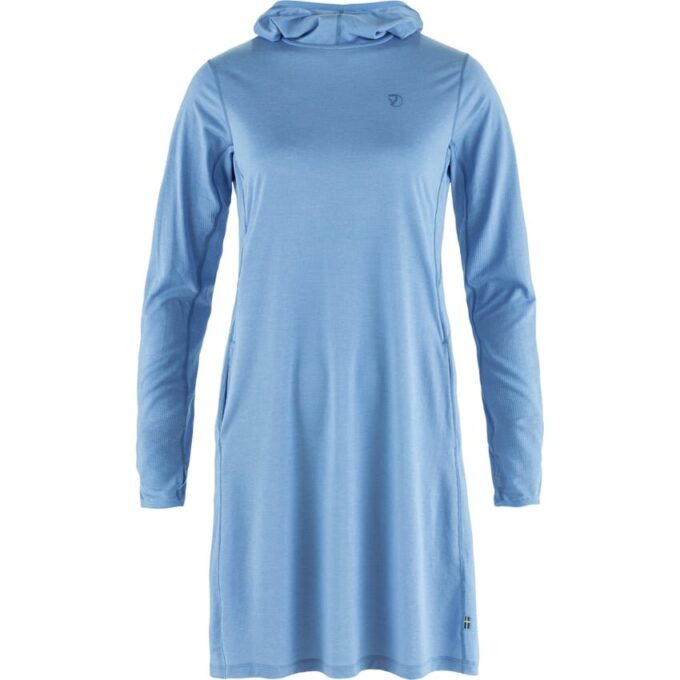 Abisko Sun-Hoodie Kjole W Abisko Sun-Hoodie Kjole W