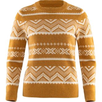 Greenland Re-Wool mønsterstrikket W