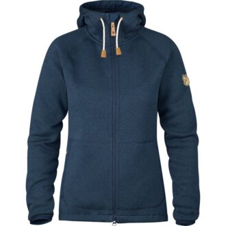 Ovik fleece-hettegenser W